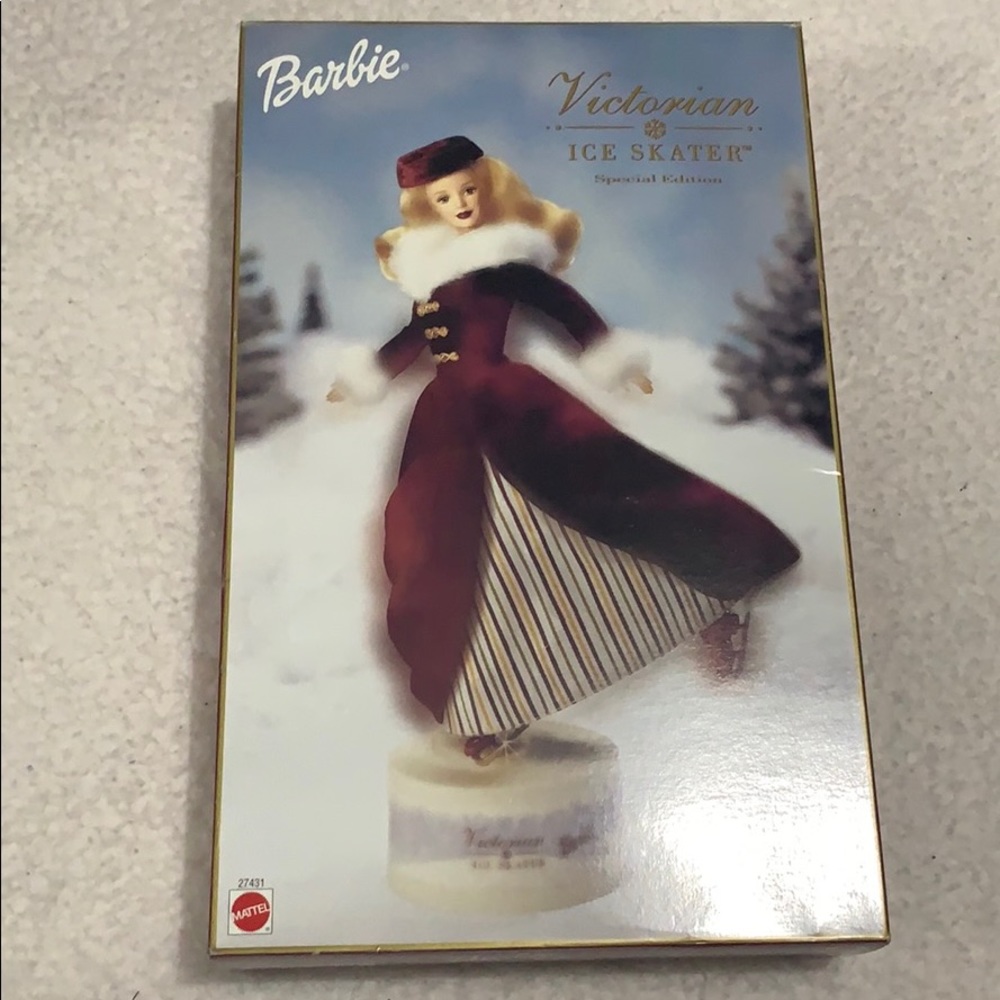 LIMITED EDITION BARBIE VICTORIAN ICE SKATER